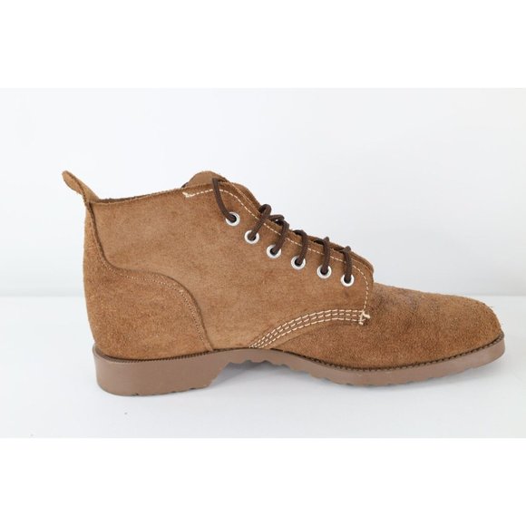 Vintage 70s Streetwear Mens 11 D Distressed Suede Leather Chukka Boots AS IS USA main image 4